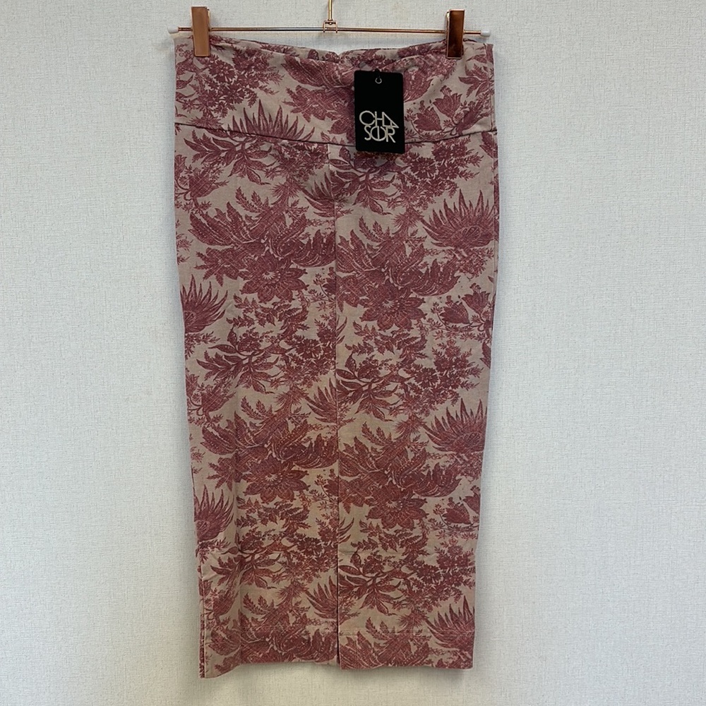 Chaser • Floral Succulent Stretch Pencil Skirt • Sz S • NWT! - Picture 4 of 8